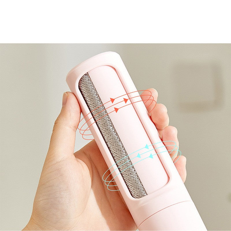 HappyPaws 2-in-1 Pet Hair Remover Brush in Pink – How to Use the Self-Cleaning Function
